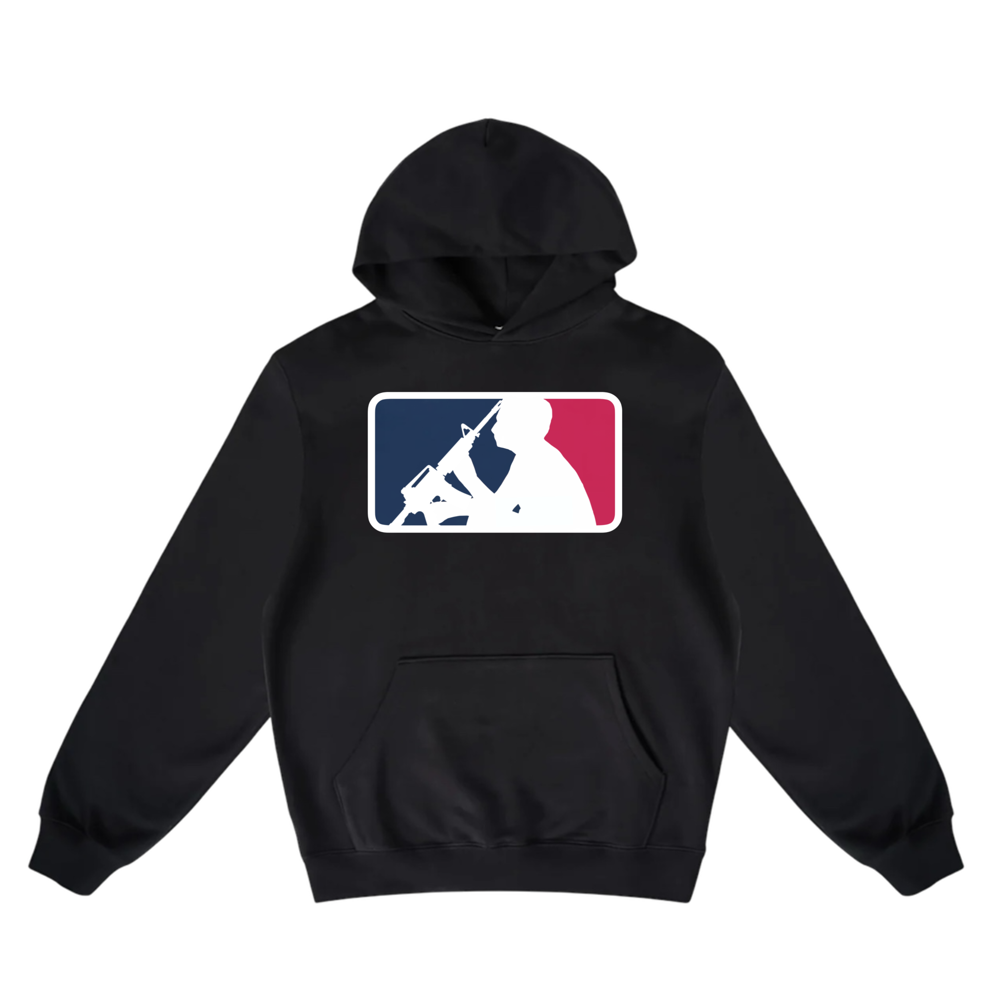 BLACK MLB HOODIE