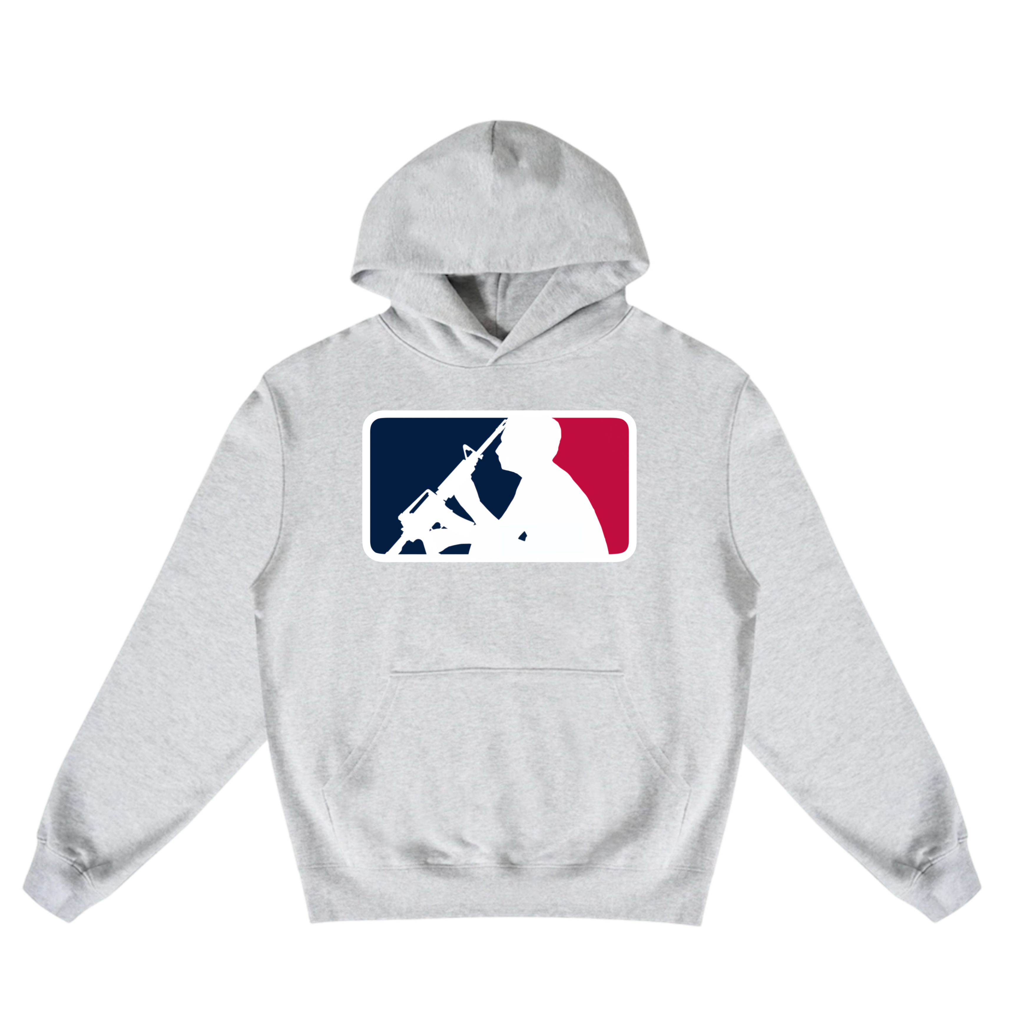 GREY MLB HOODIE